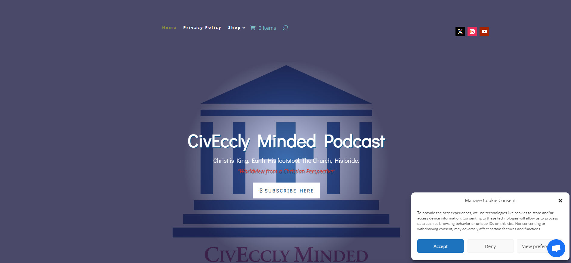 Podcast Website