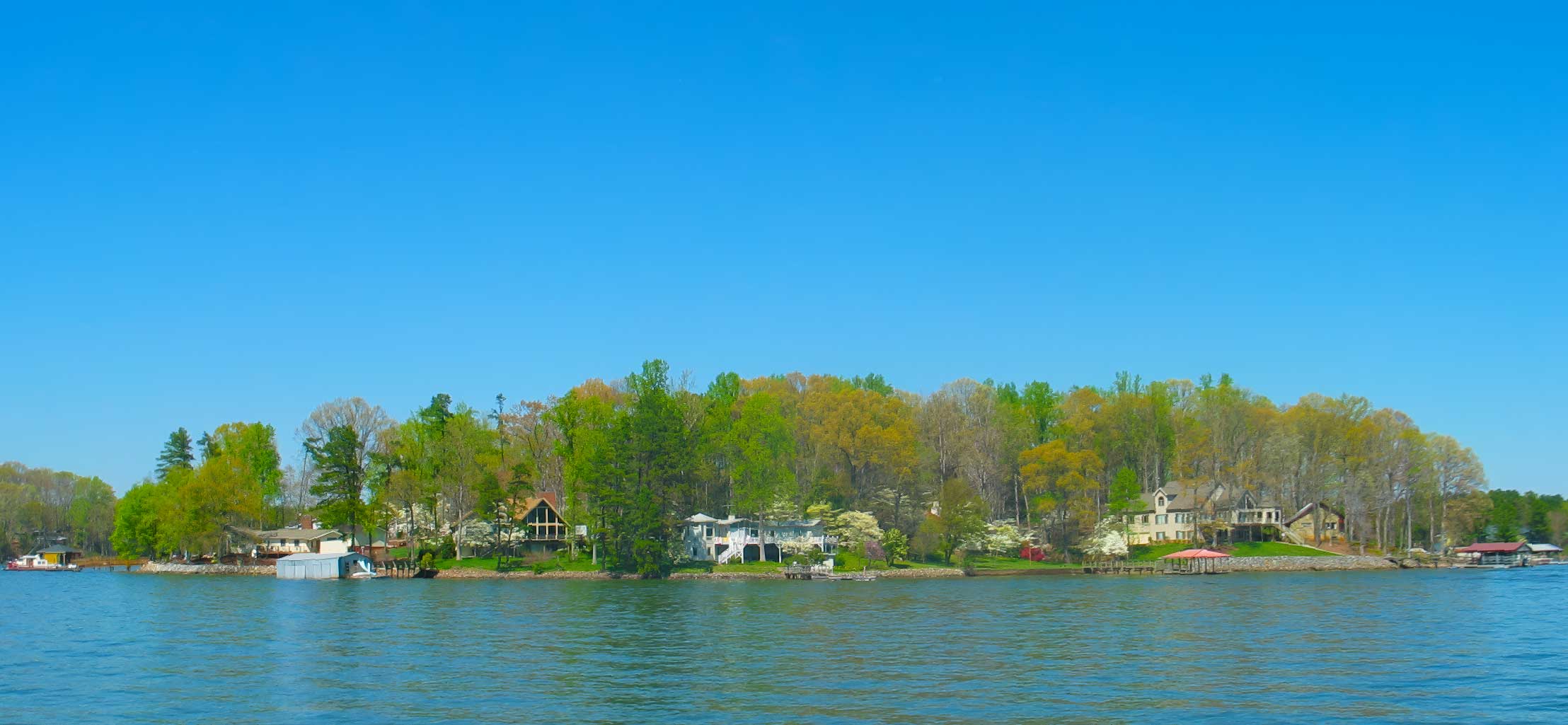 Lake Norman shoreline Lake Norman shoreline