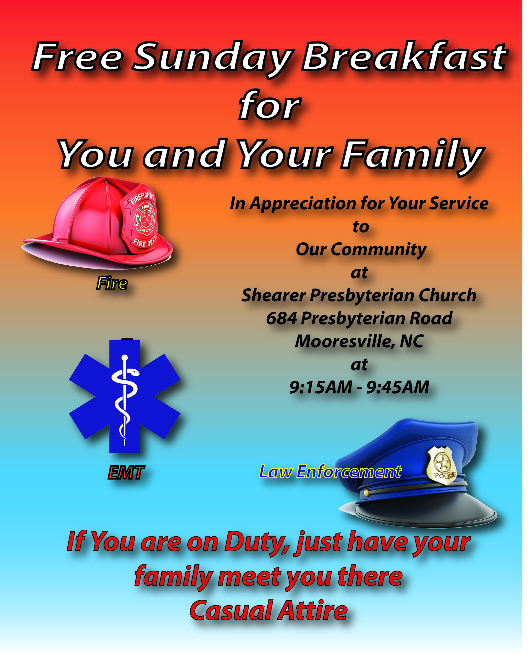 Fire Police Poster Graphics